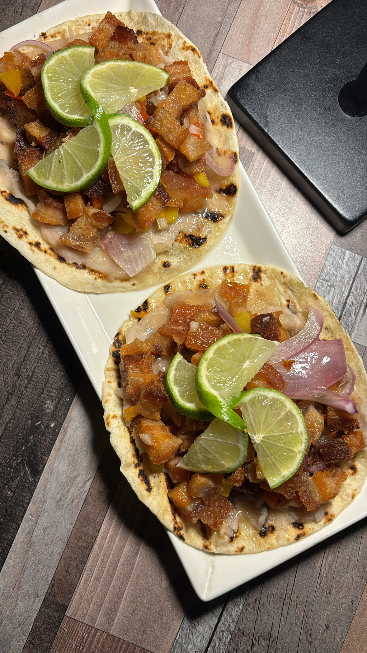 Tacos de Pork Belly